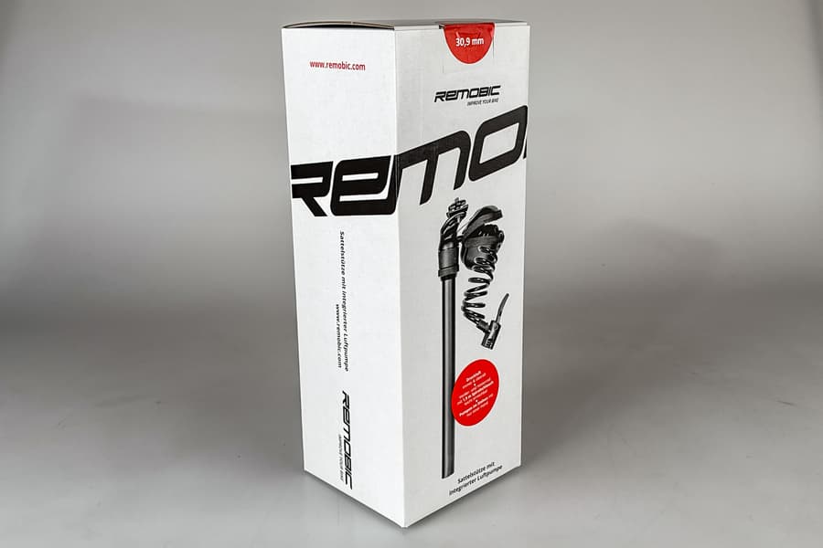Sattelstütze mit integrierter Luftpumpe Remobic, originalverpackt